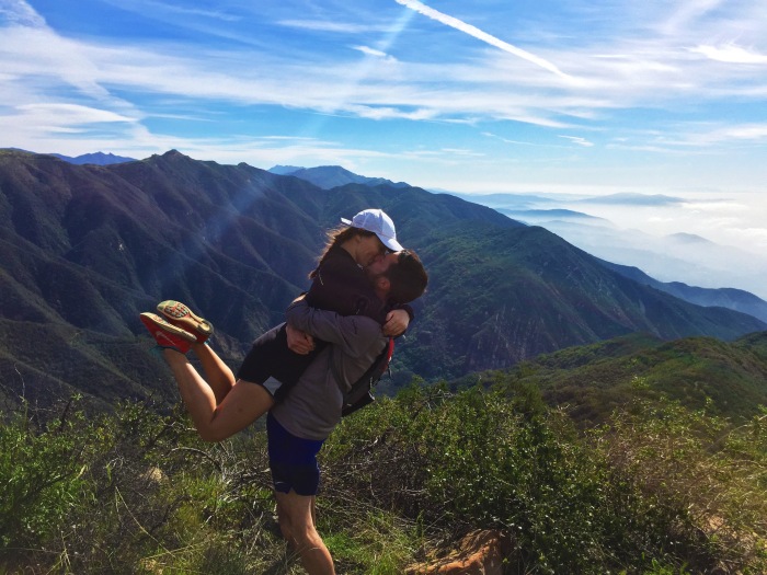 On Top of Montecito Peak Kisses